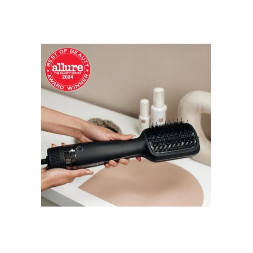 Kristin Ess Hair Volumizing Blow Dryer Brush Blowout + Hair Straightening Brus